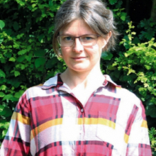 Portrait de Maude Le Jeune médaille de cristal du CNRS